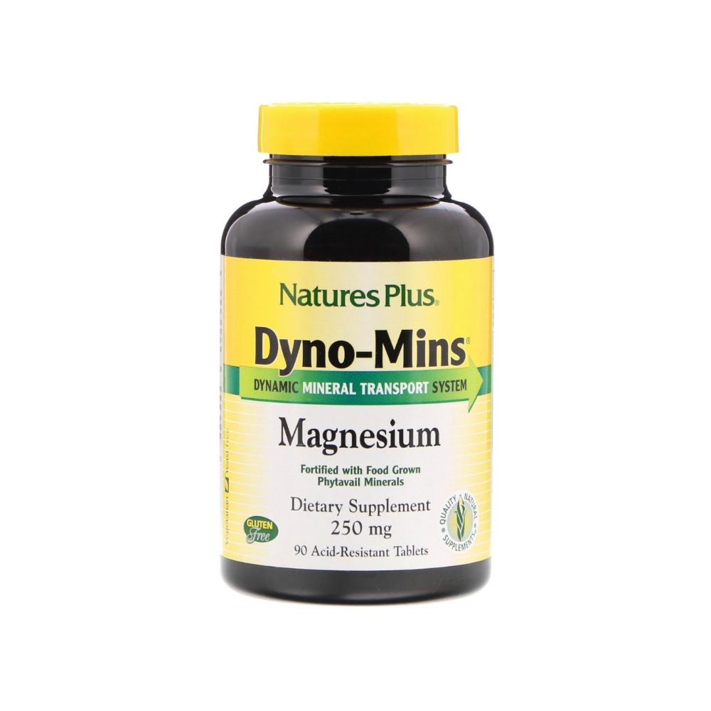 Natures Plus Dyno-Mins Magnesium 250mg 